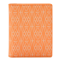 Wolf Signature Vegan Collection Orange Range ID Card Case, 776339