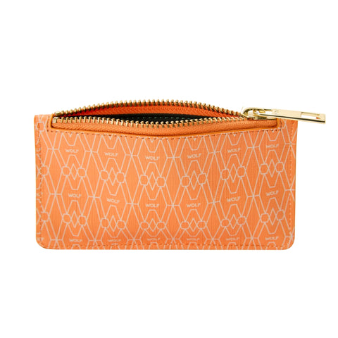 Wolf Signature Vegan Collection Orange Range Zip Case