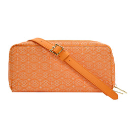 WOLF Signature Vegan Collection Orange Travel Case
