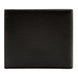 Wolf W Collection Leather Black Billfold Coin Wallet