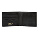 Wolf W Collection Leather Black Billfold Coin Wallet