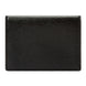 Wolf W Collection Leather Black Gusset Card Case