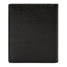 Wolf W Collection Leather Black ID Card Case