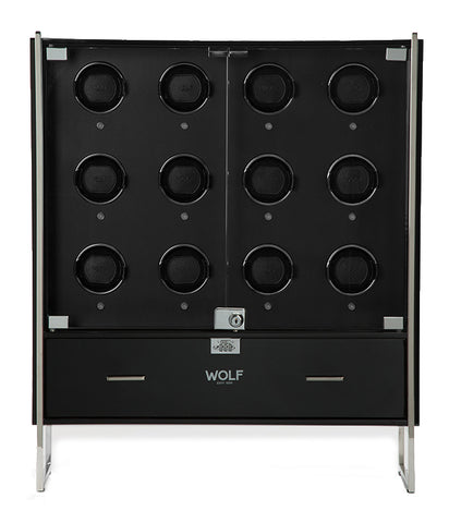 Wolf 1834 Regent 12 Piece Cabinet Watch Winder 468070