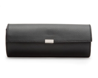 Wolf Watch Roll Howard Triple Black