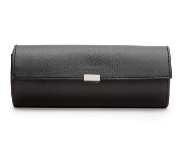 Wolf Watch Roll Howard Triple Black