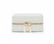 WOLF Jewellery Case Maria Zip Small White
