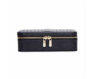 WOLF Jewellery Case Maria Zip Medium Navy