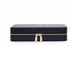 WOLF Jewellery Case Maria Zip Large Navy