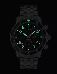 Sinn 103 St Sa Flieger Chronograph Fine Link Bracelet Watch