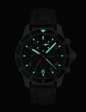 Sinn Watch 103 Ti UTC IFR Cowhide Mens