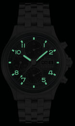 Sinn 358 Sa Pilot DS Silicone Black Watch