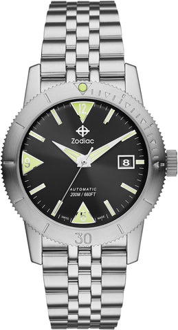 Zodiac Watch Super Sea Wolf Skin ZO9201